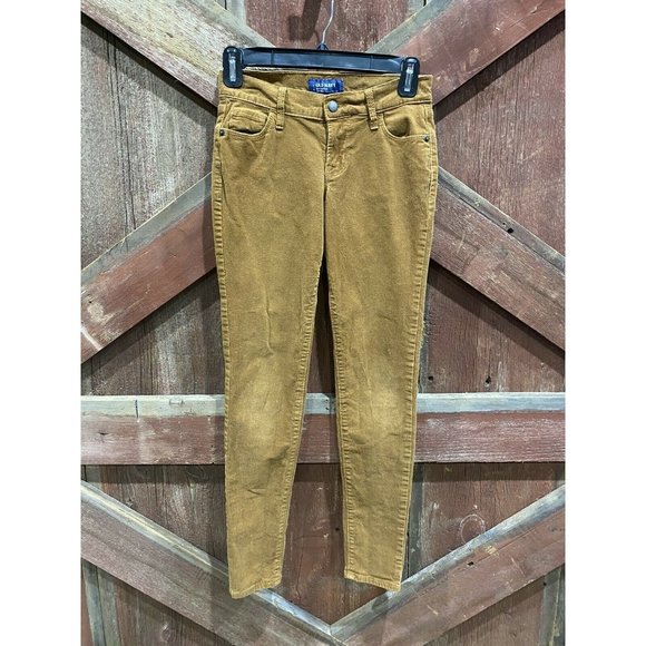 Old Navy Other - Old Navy Girls Rockstar Midrise Corduroy Skinny Pants, Size 0 Brown Burnt Ochre